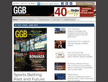 Tablet Screenshot of ggbmagazine.com